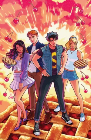 Jughead: Piemageddon (One Shot) Cover H Jen Bartel Foil Full Art Variant - Ash Avenue Comics