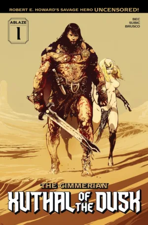 Cimmerian: Xuthal of the Dusk #1 (Of 3) Cover B Stevan Subic Variant (MR) - Ash Avenue Comics