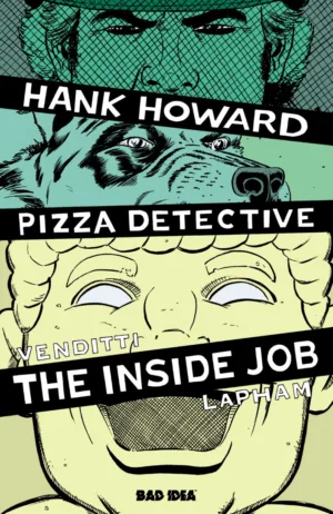 Hank Howard, Pizza Detective The Inside Job #1 (One Shot) Cover A David Lapham - Ash Avenue Comics