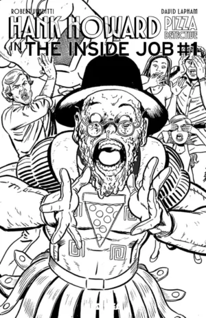 Hank Howard, Pizza Detective The Inside Job #1 (One Shot) Cover D David Lapham Spielberg Homage Variant - Ash Avenue Comics