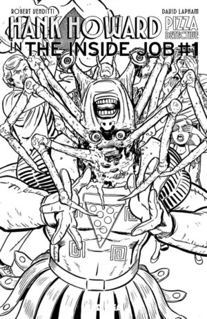 Hank Howard, Pizza Detective The Inside Job #1 (One Shot) Cover E David Lapham Carpenter Homage Variant - Ash Avenue Comics