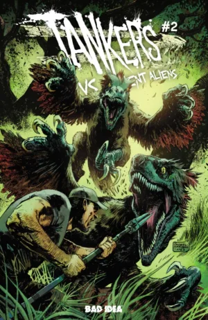 Tankers Vs Ancient Aliens #2 (Of 4) Cover A Gabriel Hardman - Ash Avenue Comics
