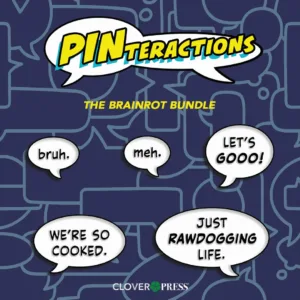 Pinteractions The Brainrot Enamel Pin (Bundle of 5) - Ash Avenue Comics