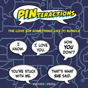 Pinteractions The Love Or Something Like It Enamel Pin (Bundle of 5) - Ash Avenue Comics