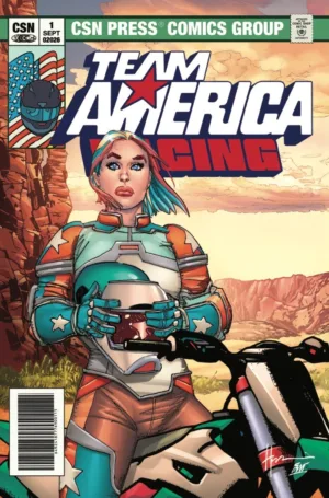 Team America Racing Full Throttle Edition #1 (One Shot) Cover A Howard Chaykin - Ash Avenue Comics