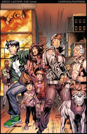 Green Lantern #37 Cover C Chris Campana & Norm Rapmund Variant - Ash Avenue Comics
