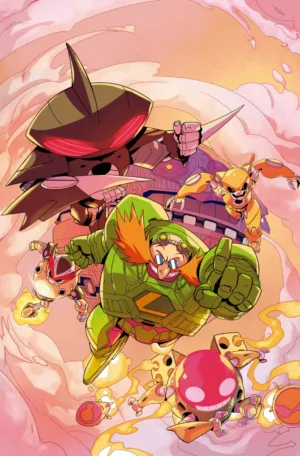 DC x Sonic the Hedgehog: The Metal Legion #3 (Of 5) Cover A Pablo M Collar - Ash Avenue Comics