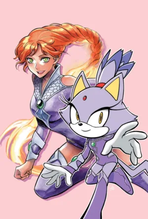 DC x Sonic the Hedgehog: The Metal Legion #3 (Of 5) Cover B Saowee Variant - Ash Avenue Comics