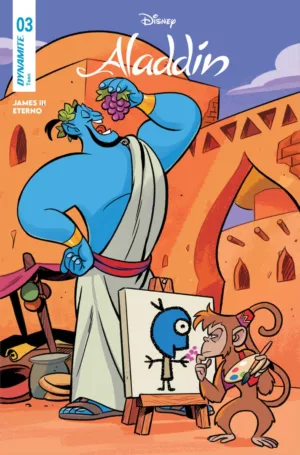 Aladdin #3 Cover B Natacha Bustos Variant - Ash Avenue Comics