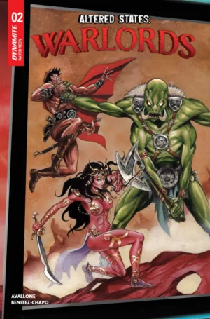 Altered States: Warlords #2 Cover B Mike Rooth Variant - Ash Avenue Comics