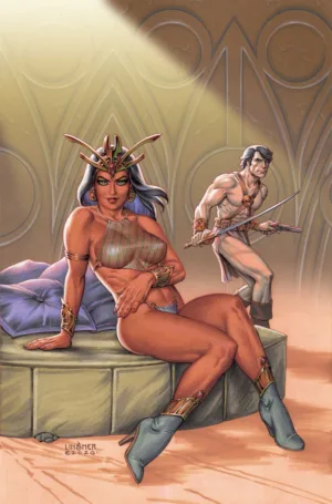 Altered States: Warlords #2 Cover F Joseph Michael Linsner Ltd Virgin Variant - Ash Avenue Comics
