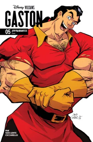 Disney Villains: Gaston #5 Cover D David Cousens Variant - Ash Avenue Comics