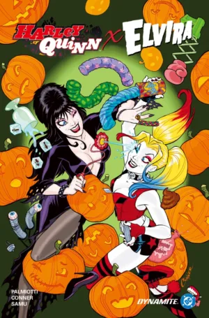Harley Quinn X Elvira (TPB) - Ash Avenue Comics