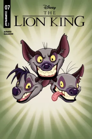 Lion King #7 Cover D Cartoon Head Variant - Ash Avenue Comics