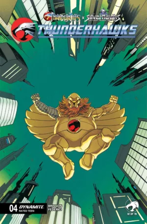 ThunderCats x Silverhawks Thunderhawks #4 Cover B Declan Shalvey Variant - Ash Avenue Comics