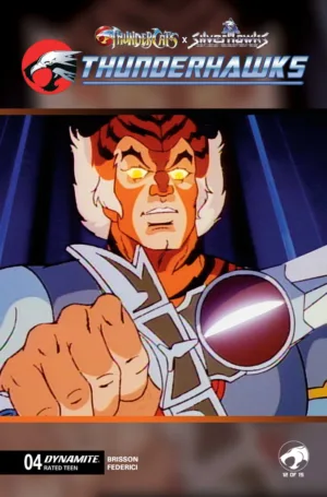 ThunderCats x Silverhawks Thunderhawks #4 Cover E Animation Art Variant - Ash Avenue Comics