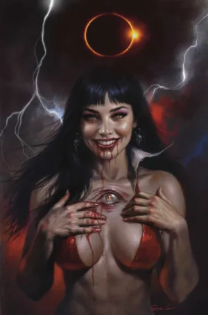Vampirella (2026) #4 Cover F Lucio Parrillo Metal Premium Variant - Ash Avenue Comics
