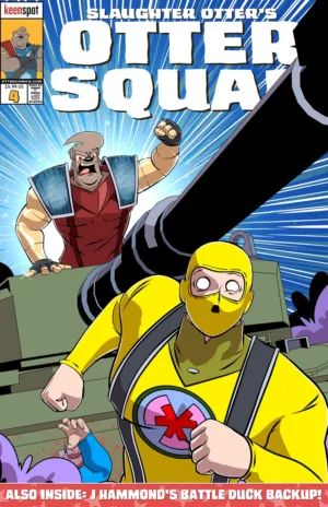 Otter Squad #4 Cover A Matt Rodgers Tanks For Everything Variant - Ash Avenue Comics
