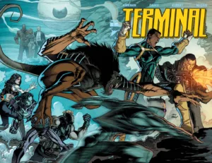 Terminal #1 Cover A Andy Kubert & Dave McCaig Connecting Wraparound (MR) - Ash Avenue Comics