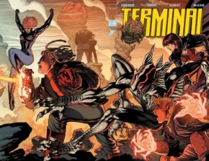 Terminal #1 Cover B Andy Kubert & Dave McCaig Connecting Wraparound Variant (MR) - Ash Avenue Comics