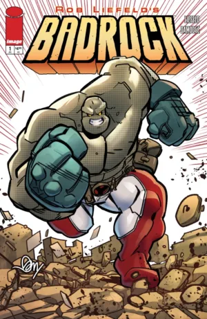 Badrock #1 Cover E Seth Damoose Variant - Ash Avenue Comics
