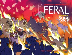 Feral #25 Cover A Tony Fleecs & Trish Forstner Wraparound - Ash Avenue Comics