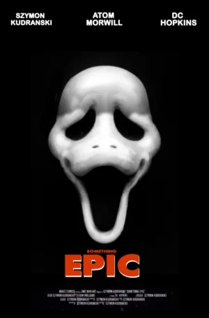 Something Epic #13 Cover E Szymon Kudranski Scream Homage Variant - Ash Avenue Comics