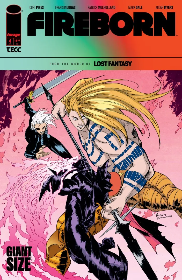 Fireborn #4 Cover A Patrick Mulholland - Ash Avenue Comics