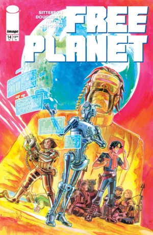 Free Planet #14 Cover B Jed Dougherty Variant - Ash Avenue Comics