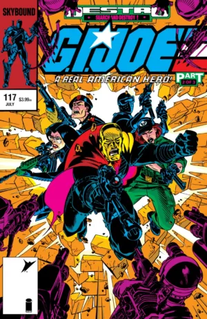 G.I. Joe: A Real American Hero #117 Hama Files Edition Cover A Michael Golden - Ash Avenue Comics