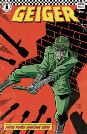 Geiger #24 Cover C Dean Haspiel Variant - Ash Avenue Comics