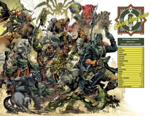 Ghost Machine: The Official Guidebook #4 (Of 5) Cover C Ivan Reis & Danny Miki Wraparound Variant - Ash Avenue Comics