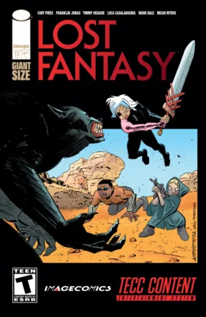 Lost Fantasy #12 Cover B Alex Diotto Variant - Ash Avenue Comics