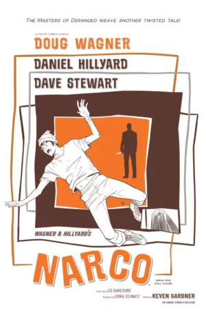 Narco #5 (Of 5) Cover B Daniel Hillyard & Dave Stewart Hitc(HC)ock Variant - Ash Avenue Comics