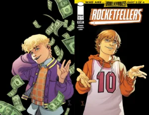 Rocketfellers #13 Cover C Francis Portela & Brad Anderson Variant - Ash Avenue Comics