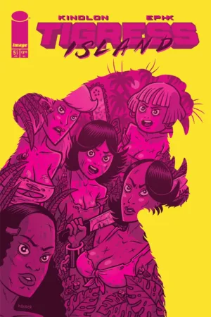 Tigress Island #5 (Of 5) Cover C Michael Hacker Variant (MR) - Ash Avenue Comics