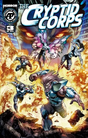 Cryptid CorPS #3 (Of 6) Cover A Max Bertolini - Ash Avenue Comics