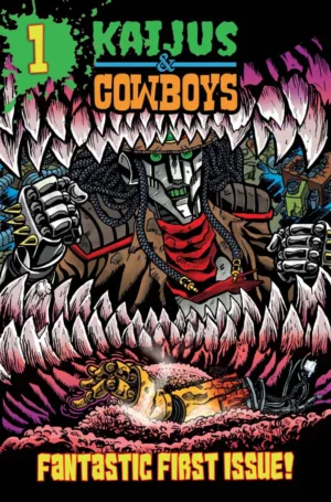 Kaijus & Cowboys #1 (Of 12) Cover A Frankie B Washington - Ash Avenue Comics