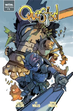 Quested #1 (Of 3) Cover E Ludo Lullabi Foil Variant - Ash Avenue Comics