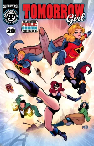 Tomorrow Girl #20 Cover A Terry Parr - Ash Avenue Comics