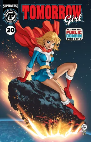 Tomorrow Girl #20 Cover B Ben Dunn Variant - Ash Avenue Comics