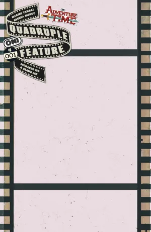 Adventure Time Quadruple Feature #1 (Of 4) Cover C Celluloid Blank Sketch Variant - Ash Avenue Comics