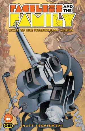Faceless and the Family Maze of the Mechanical Aliens #1 (Of 4) Cover A Matt Lesniewski - Ash Avenue Comics