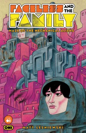 Faceless and the Family Maze of the Mechanical Aliens #1 (Of 4) Cover C Noah Bailey Variant - Ash Avenue Comics