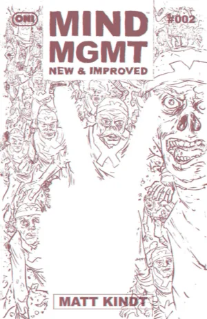 Mind Mgmt: New & Improved #2 Cover A Matt Kindt - Ash Avenue Comics