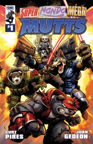 Super Mondo Mega Mutts #1 (Of 4) Cover A Juan Gedeon - Ash Avenue Comics