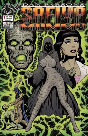 Dan Parsons' Safiya Mummy #1 Cover A Dan Parsons (MR) - Ash Avenue Comics