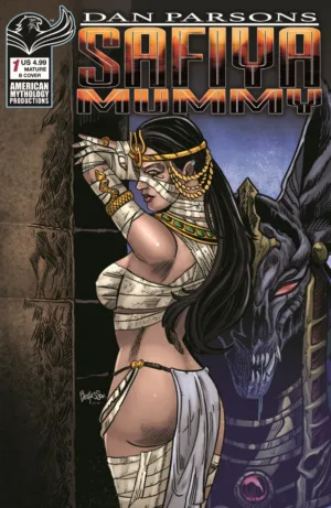 Dan Parsons' Safiya Mummy #1 Cover B Buz Hasson Variant (MR) - Ash Avenue Comics