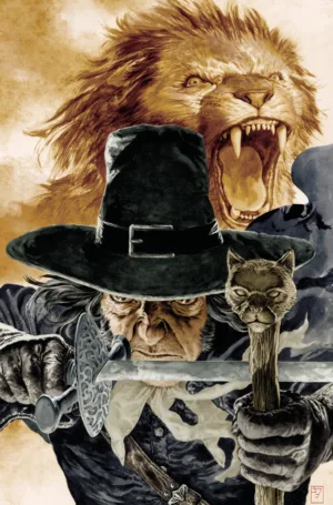 Solomon Kane: The Lion Errant #1 (Of 4) Cover G Jh Williams Virgin Cardstock Variant (MR) - Ash Avenue Comics