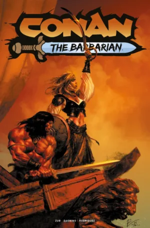 Conan the Barbarian #33 Cover F Roberto De La Torre Foil Variant (MR) - Ash Avenue Comics